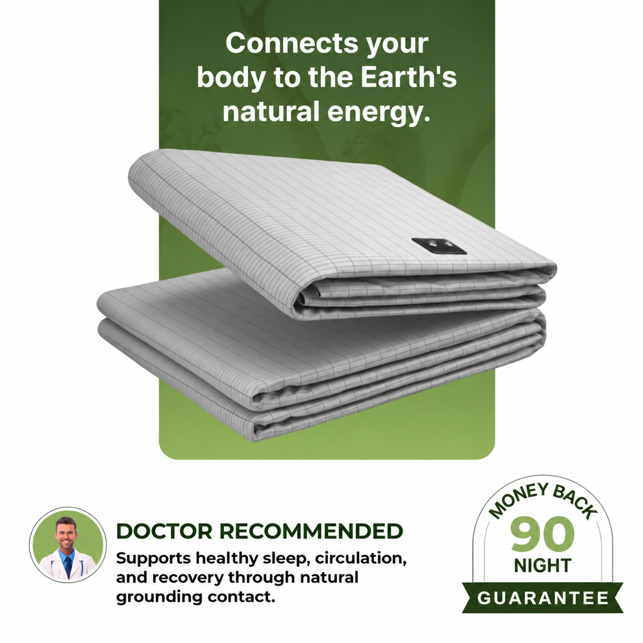 GroundedPlus Fitted Sheet